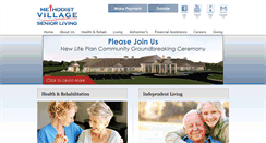 Desktop Screenshot of methodistvillage.com